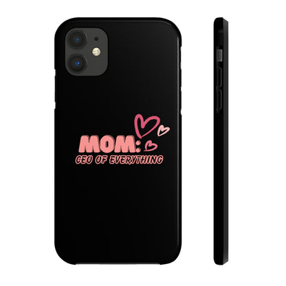 MOM CEO Tough Phone Cases, Case-Mate