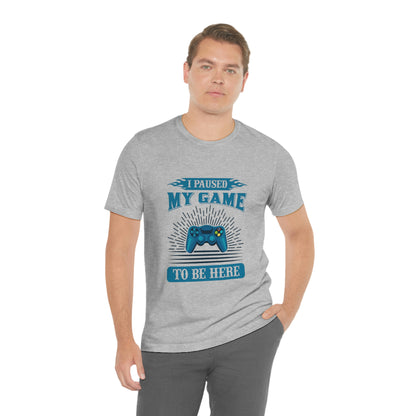 Stop Game Jersey Short Sleeve Tee