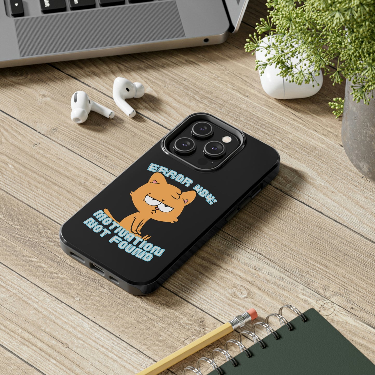 Motivation Not Found Tough Phone Cases, Case-Mate