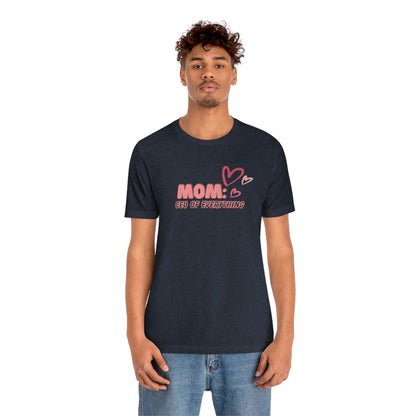 MOM CEO Unisex Jersey Short Sleeve Tee