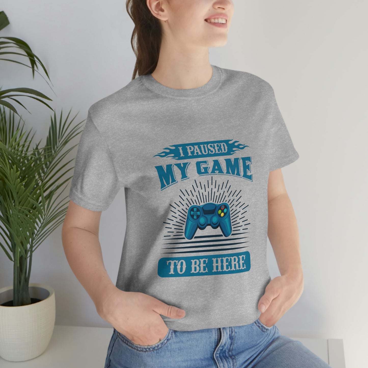 Stop Game Jersey Short Sleeve Tee