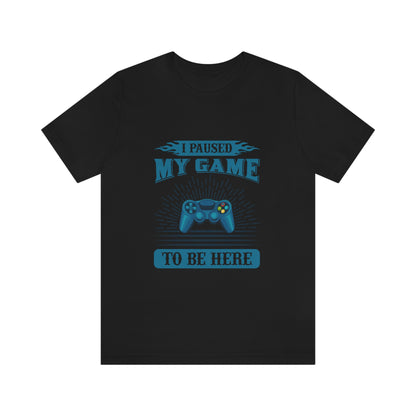 Stop Game Jersey Short Sleeve Tee