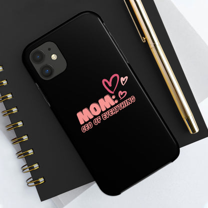 MOM CEO Tough Phone Cases, Case-Mate