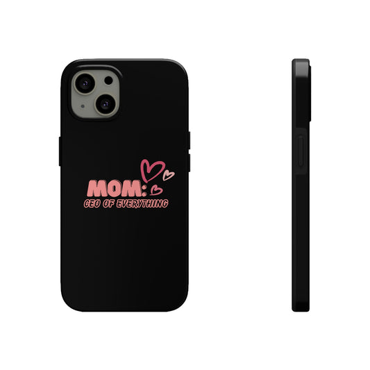 MOM CEO Tough Phone Cases, Case-Mate