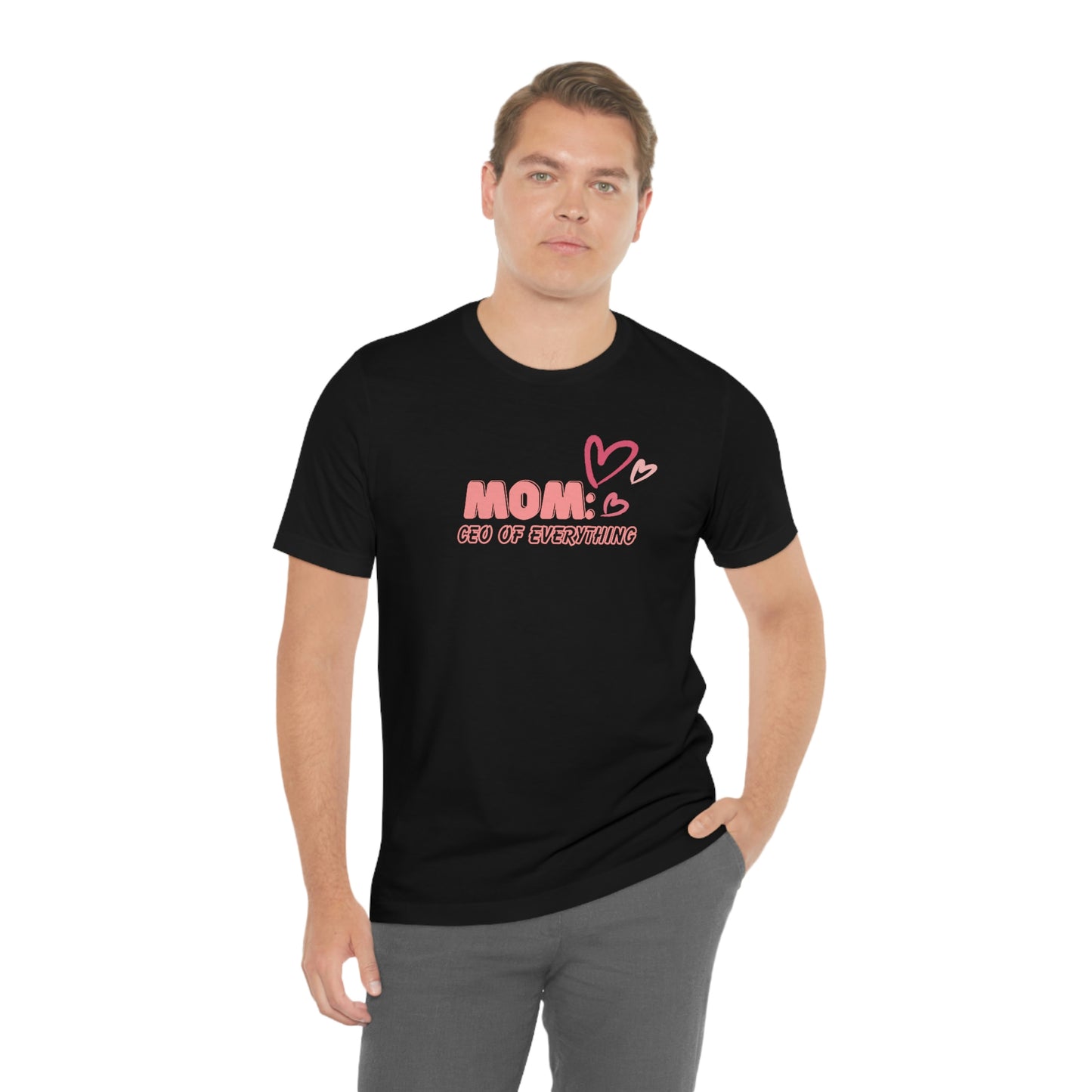 MOM CEO Unisex Jersey Short Sleeve Tee