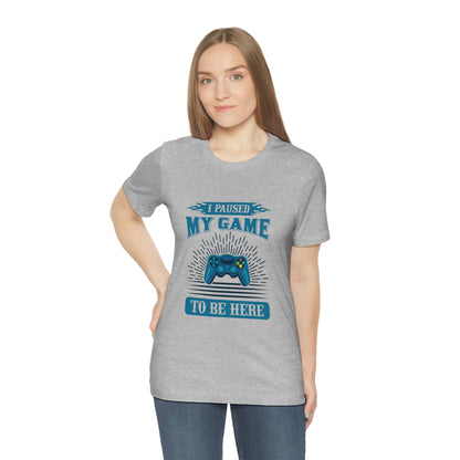 Stop Game Jersey Short Sleeve Tee