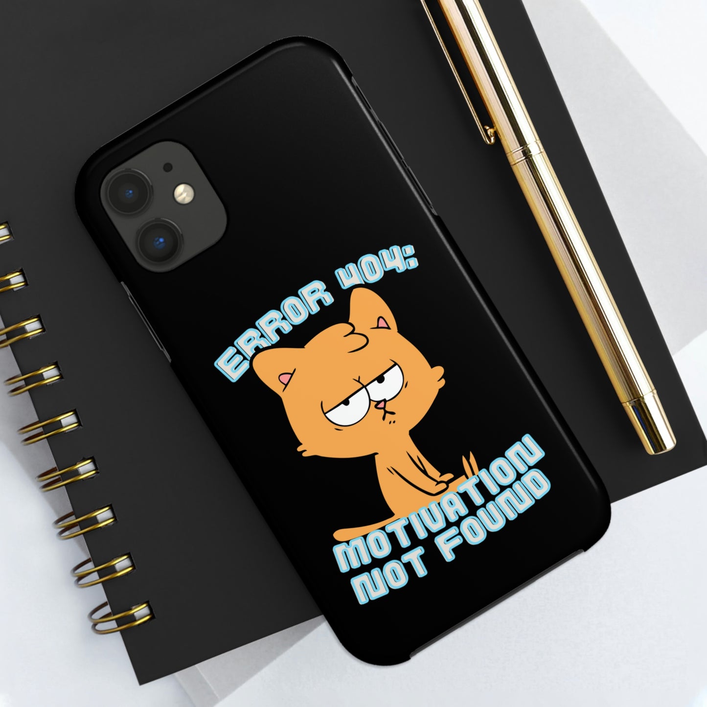 Motivation Not Found Tough Phone Cases, Case-Mate