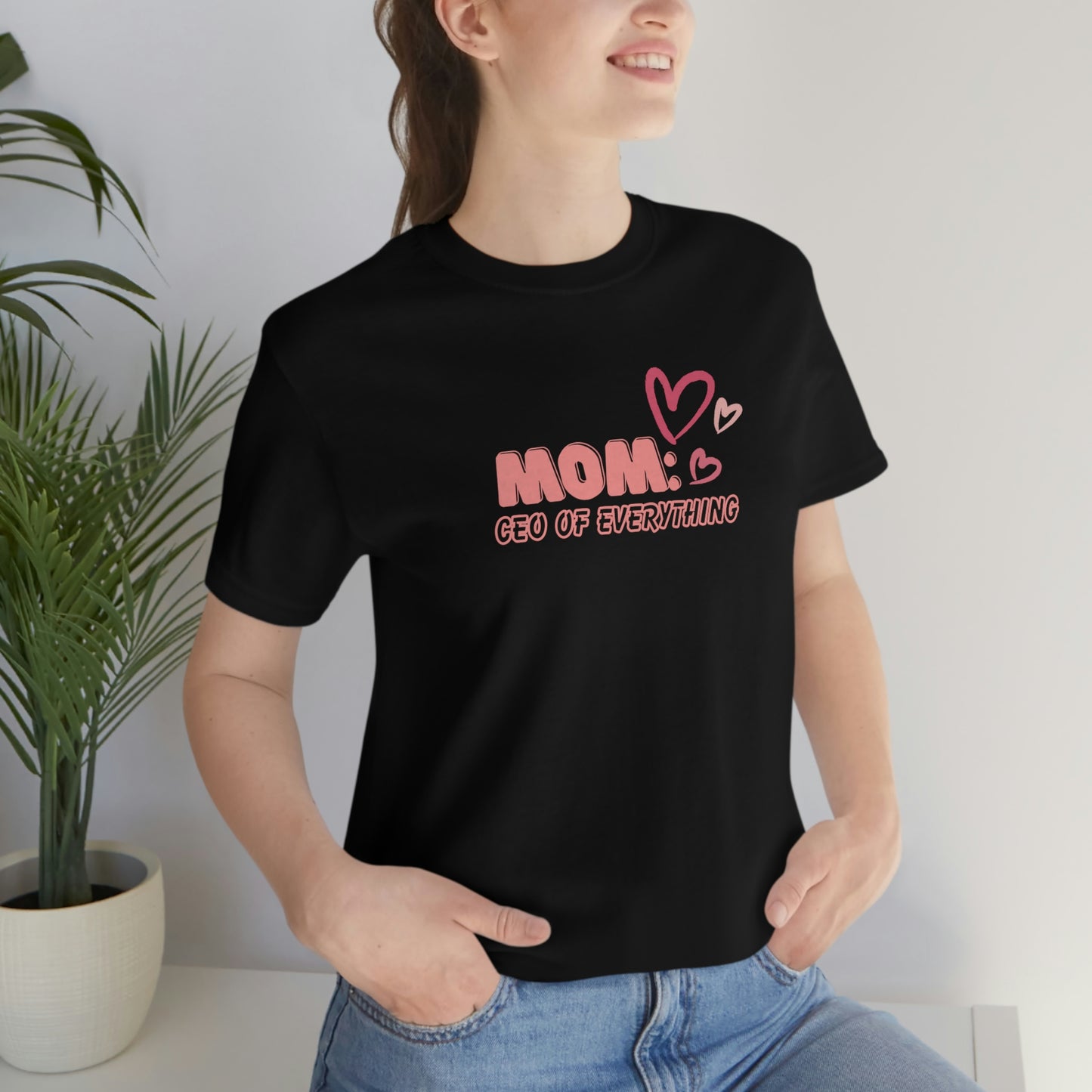 MOM CEO Unisex Jersey Short Sleeve Tee